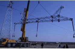 China HDG Steel Q235 Q345 Transmission Power Line Tower supplier