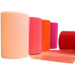 Stamp Pattern Plain Polyester Soft Tulle Rolls 100 Yards Organza Material