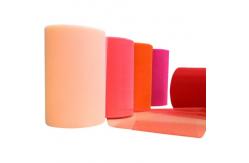 China Stamp Pattern Plain Polyester Soft Tulle Rolls 100 Yards Organza Material supplier