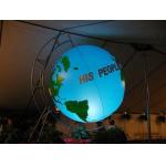 Advertising Inflatables Lighting Helium Balloon With Logo , Inflatable Helium Balloon for sale