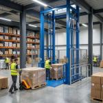 Cargo Lift Vertical Electric Hydraulic Goods Elevator Platform for sale