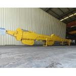 Long Reach Telescopic Boom For Excavator , Construction Sites Metal Telescopic Arm