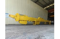 China Long Reach Telescopic Boom For Excavator , Construction Sites Metal Telescopic Arm supplier