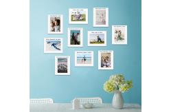 China Lightweight Peel And Stick Photo Frames Dry Erase Picture Frame 8x8 supplier