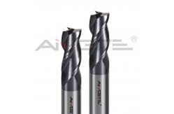 China 3 Flutes Carbide End Mill 0.4μm CNC Milling Cutting Tools SC45 supplier