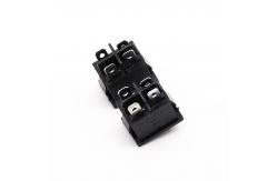 China 2 Gear 4 Pin VDE Rocker Boat Switch 21x15mm Panel On Off T85 supplier