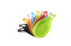 China Eco Friendly Silicone Spoon Rest Odorless Tasteless Multifeature supplier