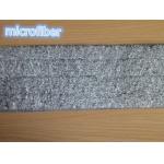 13*47Cm Grey Microfiber Wet Mop Pads Woven Coral Fleece Free Hand Washing for sale