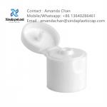 Colorful Plastic PET Bottle Cap Flip Top Cap For PP Shampoo Bottle Packaging  for sale