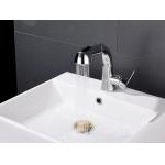 Simple Pull Out Rotary Hot Cold Bathroom Basin Faucet