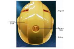 China 4G Smart Temperature Infrared Thermal Auto Temperature Helmet supplier
