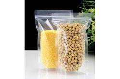 China Strong Laminated Stand Up Clear Zipper Pouch Printing Gusset Bag supplier