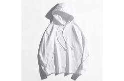 China Sustainable Pullover Knitted Unisex Plain Hoodies Customized supplier