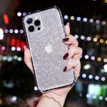 Luxury Glitter Bling Diamond Transparent Soft Phone Case For IPhone 14 13 12 Pro Max 11 XS XR 8 Plus for sale