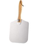 12*14*25'' Pizza Turning Peel Foldable Wooden Handle Aluminum Pizza Peel for sale