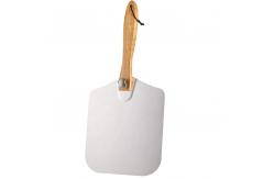 China 12*14*25'' Pizza Turning Peel Foldable Wooden Handle Aluminum Pizza Peel supplier