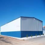 Stable Prefabricated Warehouse Buildings Prefab Steel Building With Q345 Q235