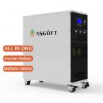 Solar Charged Portable Power Bank 6Kwh Battery and 3Kw Inverter Portable Mobile Power for sale