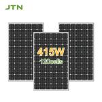 12 Years Workmanship 415Wp Solar Panel for Customization Logo Print and Home Energy for sale