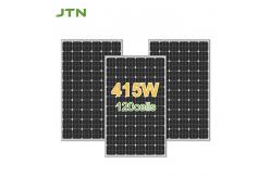 China Monocrystalline Solar Cell 415W Black Frame PV Module for Customized Panel Dimensions supplier