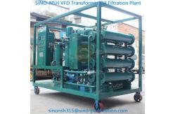 China Transformer Oil Filtration Plant  Insulation Oil Purifier Double Stage High Efficiency Vavuum Oil Filtration Mahine supplier