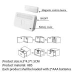1.5cm ABS Battery Powered Pantry Light 3V Motion Sensor Drawer Light