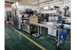 China 8000BPH Engine Lubricant Oil Bottle Filling Line 0.35cbm/Min supplier