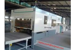 China Cardboard 1-8mm Automatic Flatbed Die Cutter Used Corrugated Machinery supplier