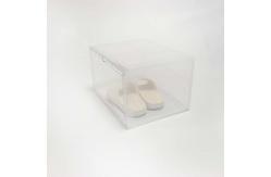 China Breathable Thickened Drop Front Storage Box For Shoe Detachable Ventilated supplier