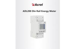 China Digital single phase LCD din rail energy meter with /dual tariff energy meter supplier