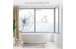 China PET Transparent Safety Shatterproof Building Window Tint Film Heat Insulation In Bulk supplier