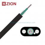 FTTH GYFXBY 1 2 4 6 8 Cores Indoor Outdoor Fiber Optic Cable With FRP Non Metallic for sale
