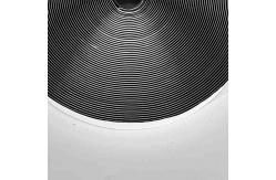 China 25mm Self Adhesive Hook And Loop Tape Black White Stick On Velcro Strips supplier