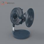10inches Portable Foldable Fan 10000mAh Battery Operated Air Cooling USB Rechargeable for sale