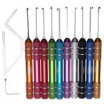 Locksmith Kaba Lock picks 12 in 1 Practice Lock Picks Unlocking Tool Set Keys Remove Tools for sale