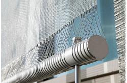 China Curtain Wall Architectural Wire Mesh High Strength Tensile Customized Size supplier