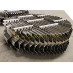 SS304 Laser Cut Ribs Custom S Type Chevron Mesh Pad Mist Eliminator for sale