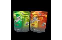 China 3.5 Gram Plastic Pouches Packaging Custom Label Printed CBD Cookies Resealable k supplier