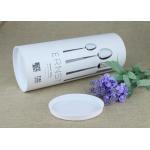 PP Lip Paper Cans Packaging White OEM Printing For Tableware Container