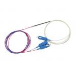 Fiber Optic Splitter 1×2 Fiber Coupler FBT Fiber Optic Splitter Loose Tube SC/UPC Dual Window Fused Type(7233106) for sale