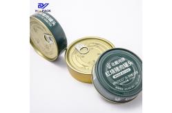 China Cigarette Round Tin Containers D99x27mm 180ml Weed Packaging Can supplier