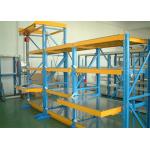 Heavy Roll Out Injection Mold Racks Steel Die Mold Racking Powder Coated for sale