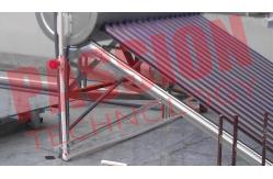 China CE Approved Vacuum Tube Solar Water Heater Open Loop with Assistant Tank supplier