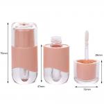 2.3ML Empty Lip Gloss Tube Cute Shape With Customized Colors Item Name Lip Gloss Tube Printing Customized Silkscreen Print for sale