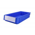 Streamline Space Stackable Plastic Organizer With Divider In Solid Box Style