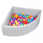 Thickness 5cm Fan Shape Foam Play Ball Pit For Toddlers Kids for sale