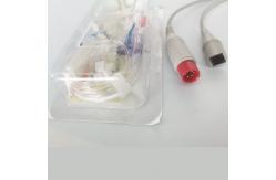 China Abbott  Single Channel Convex Array Transducer , Sterilization PVC Ibp Transducer Kit supplier