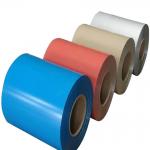 RAL Color Coated Steel Coil 220Mpa And Elongation 20 - 25% 1250mm for sale