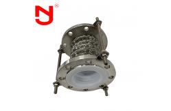 China Flange Bellows SS316 High Resistance Ptfe Lined Flexible Expansion Joint supplier