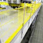 Galvanized And Pvc Coated 6/5/6 Double Wire Fence Horizontal for sale